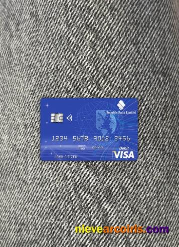 Barbados Republic Bank visa card photolook